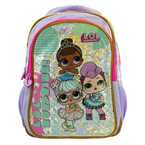 کوله پشتی 33 سانتی LOL Surprise مدل رعد و برق _کوله پشتی